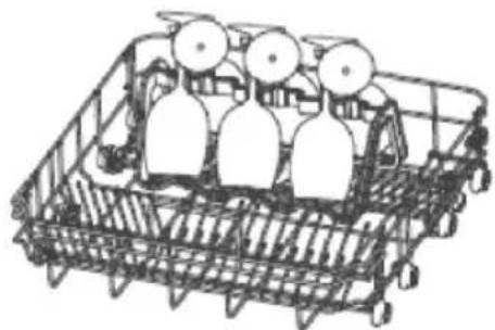 Line drawing of a multi-wheeled agricultural machine with multiple buckets (no text or symbols)