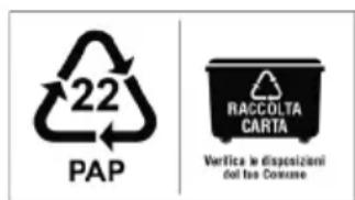 22 PAP RACCOLTA CARTA Vertica in disposizioni dol tse Conbase
