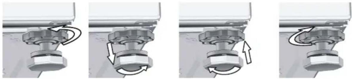 BEKO WTV8644CSXWAD - Upravování nožek - 2