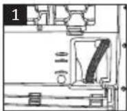 BEKO FDS7534CSSTRX - Připojení odtokové hadice - 1