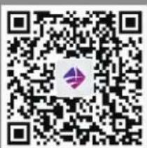 QR code with a central logo, likely linking to a digital resource or website.