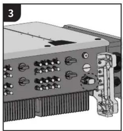 Solplanet ASW100K-LT - RS485 Kabelanschluss - 3