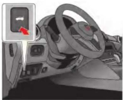 NISSAN GT-R (2024) - TRUNKOPENREQUESTSWITCH - 1