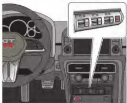 NISSAN GT-R (2024) - VDC,TRANSMISSIONAND SUSPENSIONSETUPSWITCHES - 1