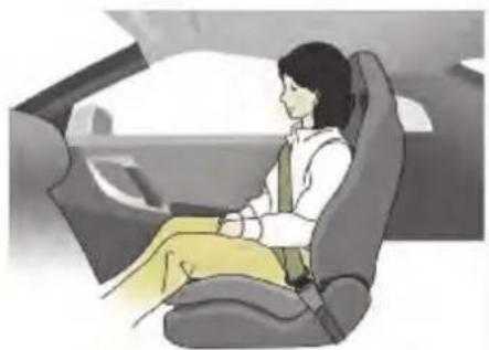 NISSAN GT-R (2024) - PRECAUTIONSONSEATBELT USAGE - 3