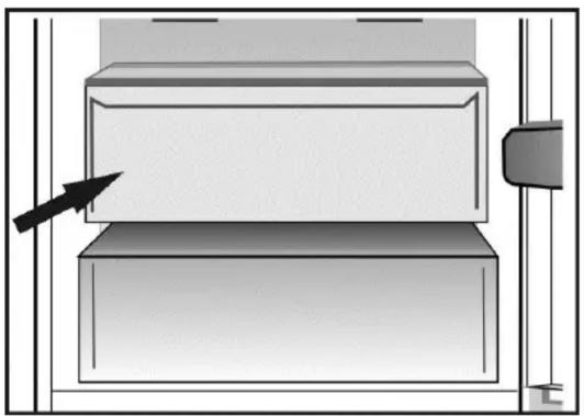 BEKO CNA400E30ZDX - Prostor pro skladování rychle se kazících potravin (nízká teplota -2^0C - +3^0C ). - 1