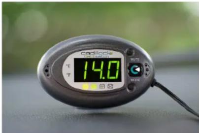 Cadillock Alarm - Krok – Připojení systému Cadillock k autobaterii ve vozidle - 1