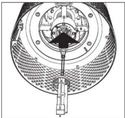 Technical diagram of a mechanical device with labeled components and Chinese annotations
