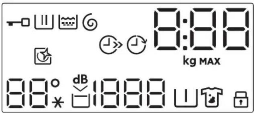 AEG LFR61864BC - Displej - 1
