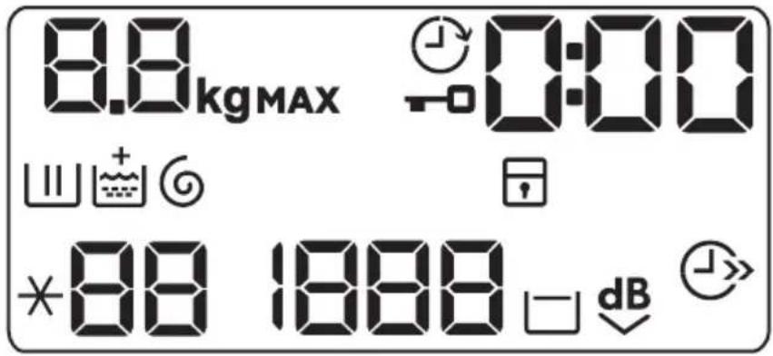 AEG LTR6G261C - Displej - 1