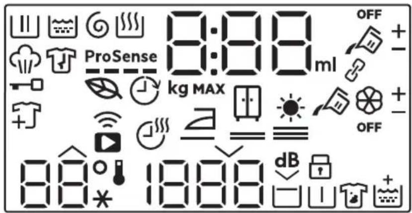 8:88 ProSense 0:88 ml kg MAX OFF 88* 1888 dB
