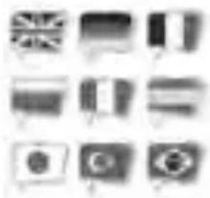 Grid of grayscale square icons with no visible text or symbols
