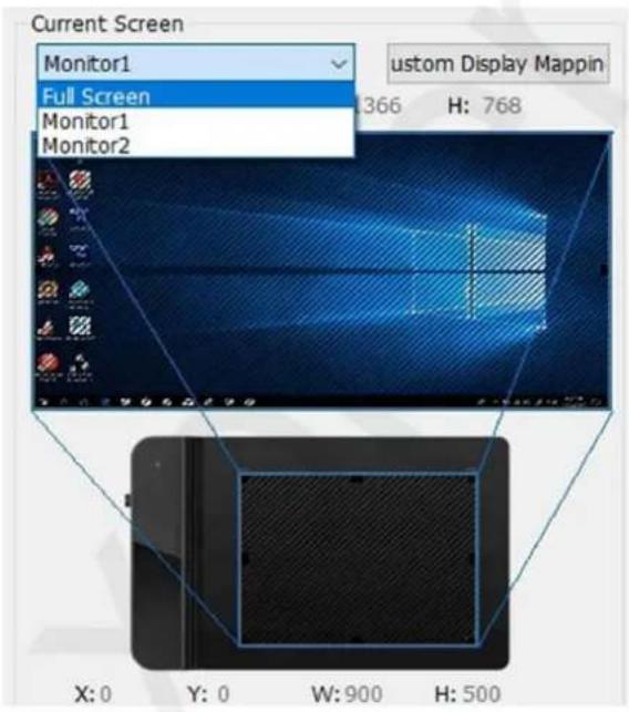 XP-Pen Star G430S - Current Screen (Aktuální obrazovka) - 1