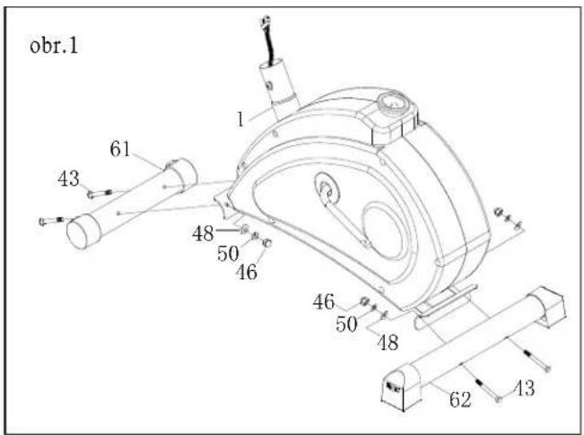 HMS Premium M0410 - Přední stabilizátor a zadní stabilizátor (obr.1) - 1