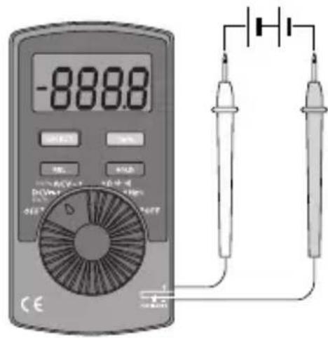 Clas Ohlson UT120A - Jännitemittaus AC - 1