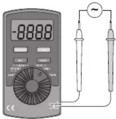 Clas Ohlson UT120A - Frekvensmätning och mätning av relativ pulslängd (Duty Cycle value) - 1