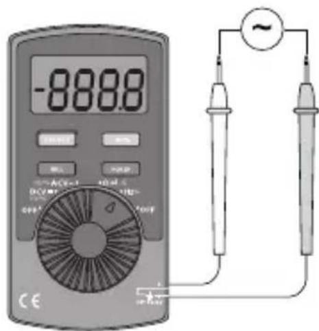 Clas Ohlson UT120A - Taajuusmittaus ja pulssisuhteen mittaus (Duty Cycle value) - 1
