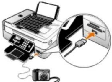 DELL 948 All In One - Tisk fotografií z fotoaparátu podporujícího standard PictBridge - 1