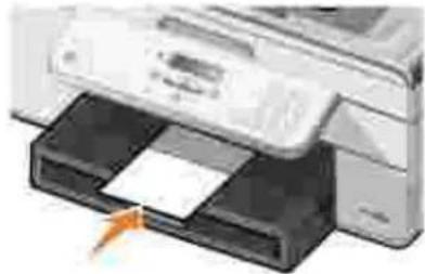 DELL 946 All In One - Pokyny pro tisková média pro vstupní zásobník papíru - 4