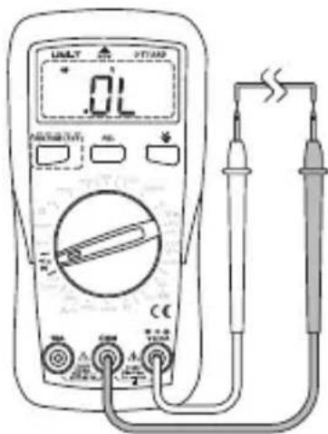 Clas Ohlson UNI-T UT133B - Varning! - 1