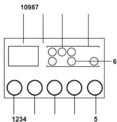 10987 6 1234 5