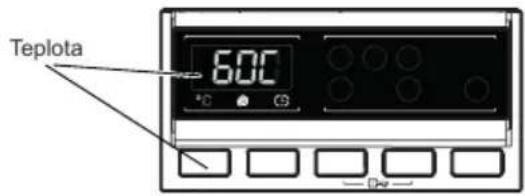Teplota 60°C