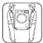 Concept PP6306S - ⚠ The machine must be carried by at least 2 people. - 1