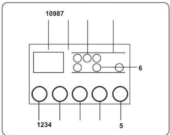 10987 6 1234 5