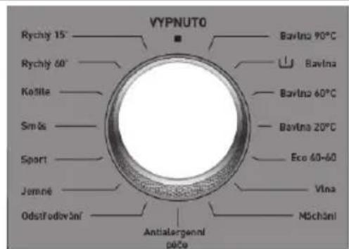 Concept PP6306S - Volič programu - 1