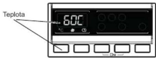 Teplota 60°C