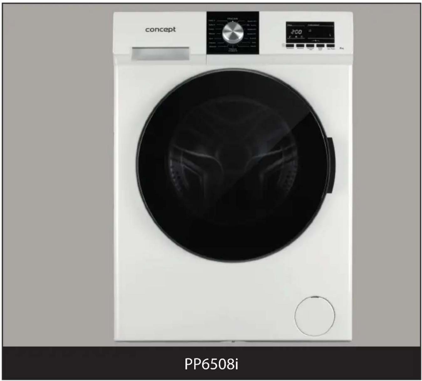 Concept PP6508I - Pralka z ładowaniem od przodu - 1