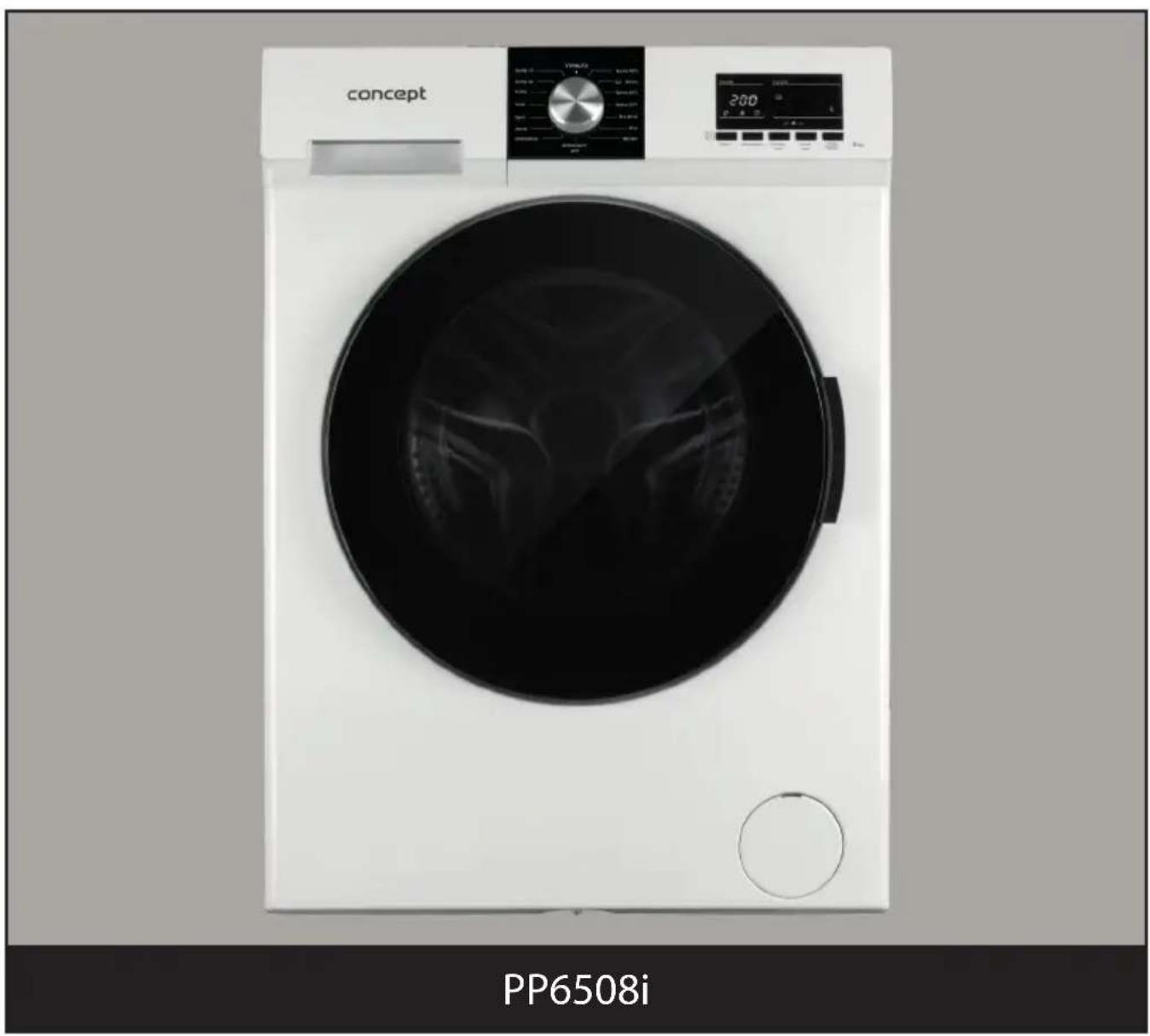 Concept PP6508I - Pračka s předním plněním - 1