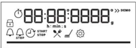 ELECTROLUX KODFC77H - Displej - 1
