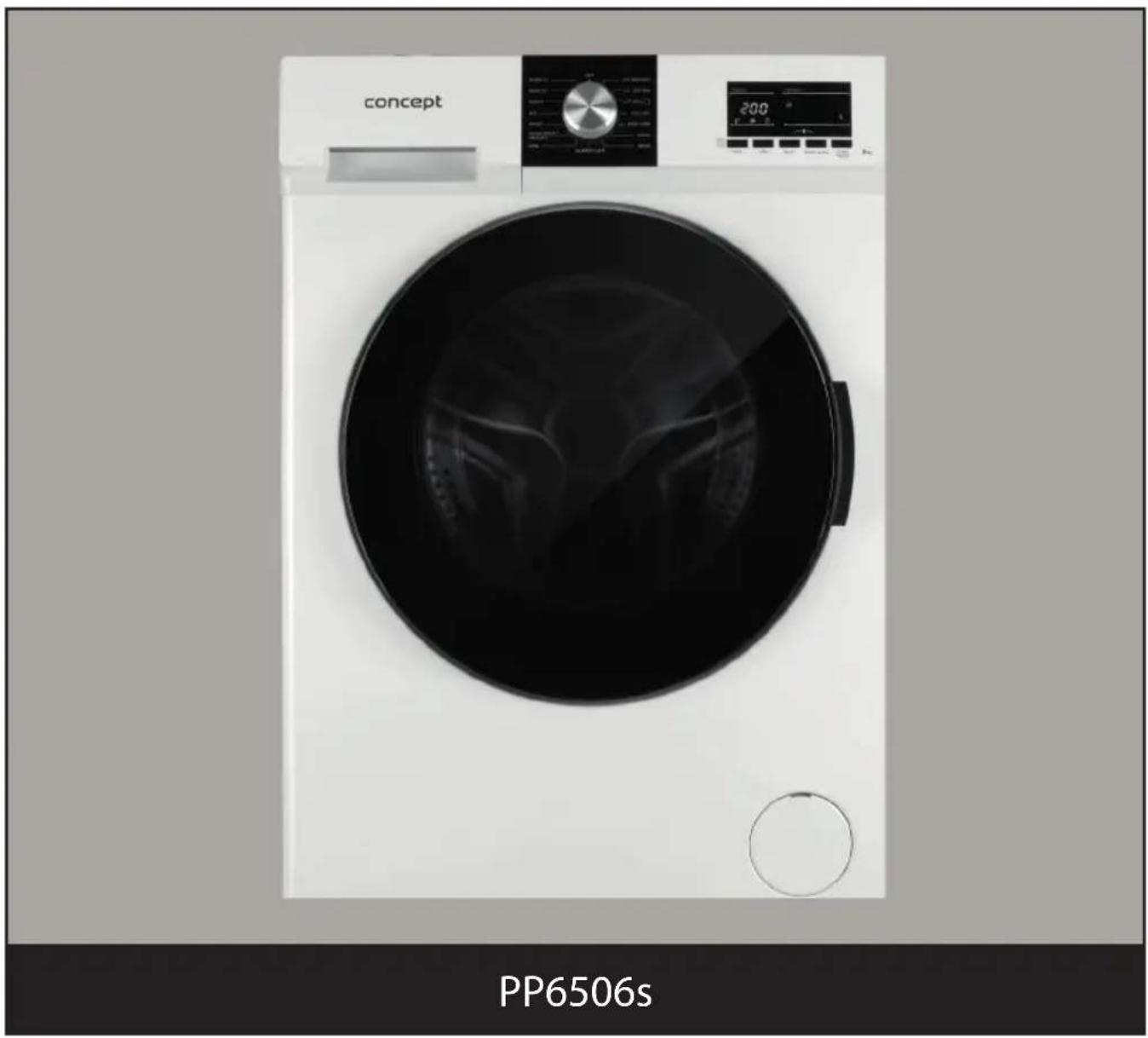 Concept PP6506S - Front-loading washing machine - 1
