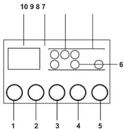 10 9 8 7 6 1 2 3 4 5