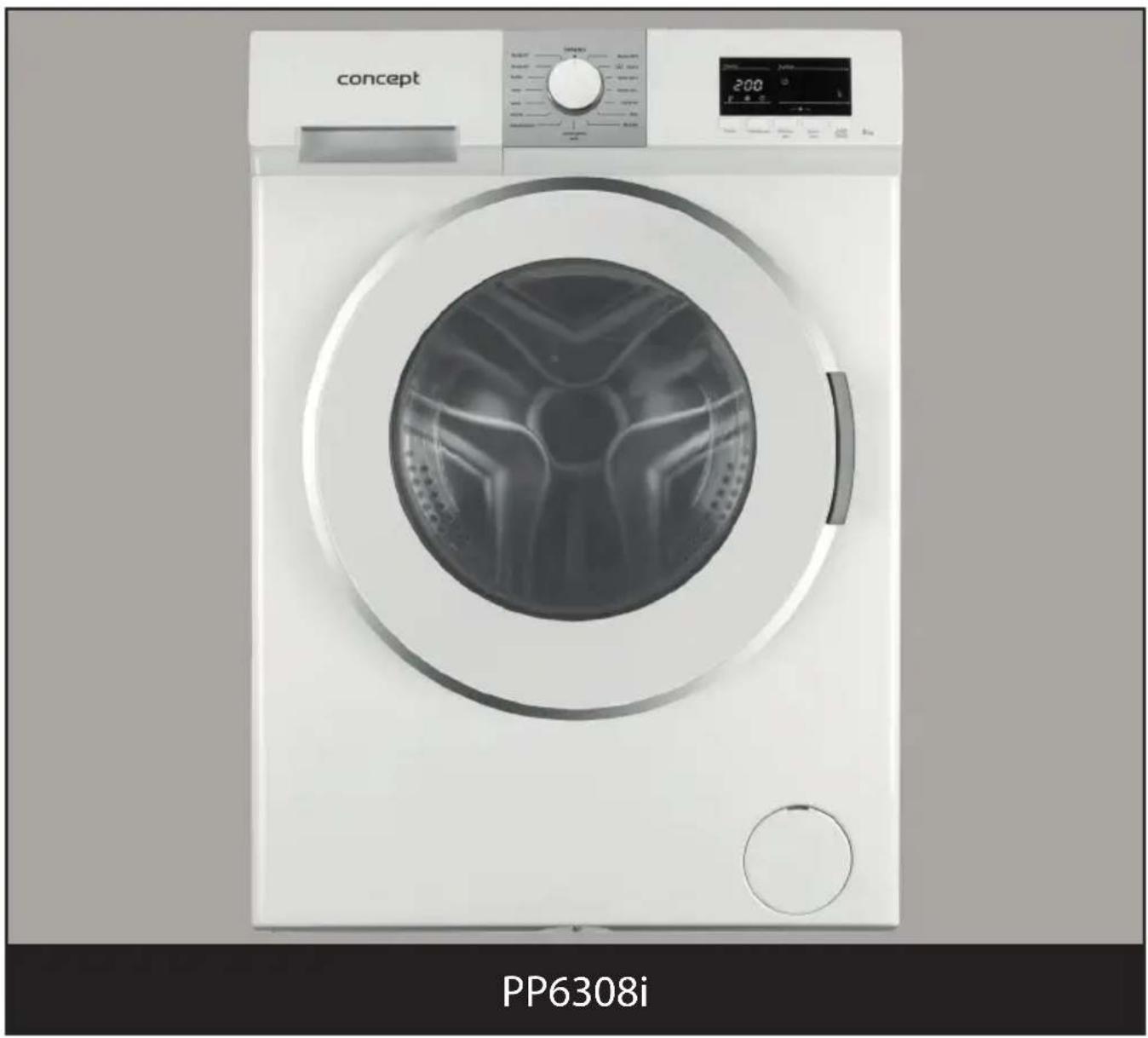 Concept PP6308I - Front-loading washing machine - 1