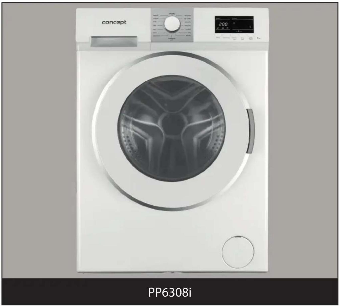 Concept PP6308I - Práčka s predným plnením - 1