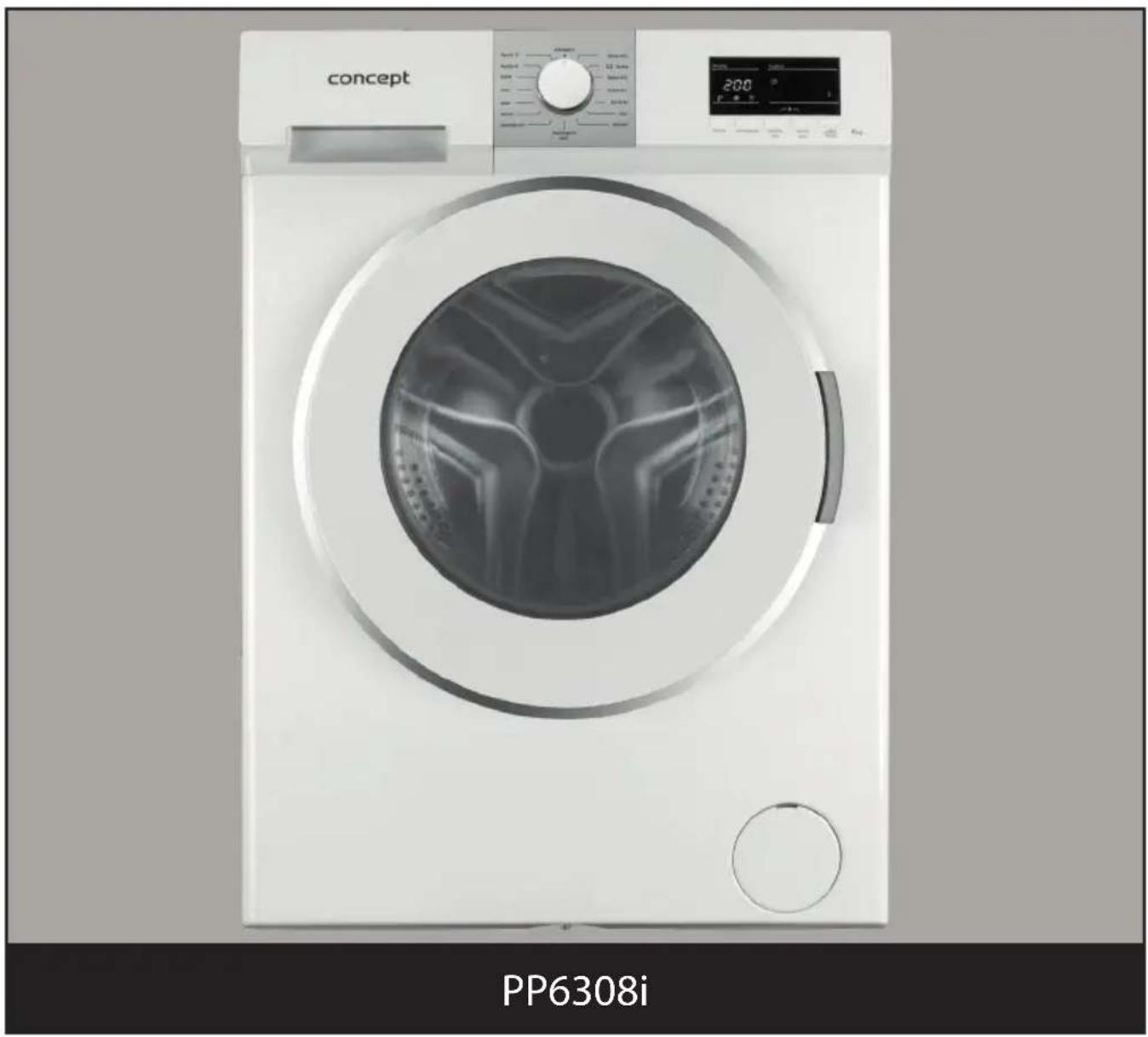 Concept PP6308I - Veļas mašīna ar priekšējo iekraušanu - 1