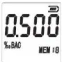 0.500 % BAC MEM 18