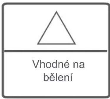 Vhodné na bělení