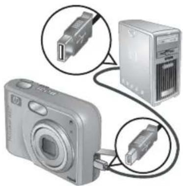 HP Photosmart M600 - Nastavení online cílů ve fotoaparátu - 1