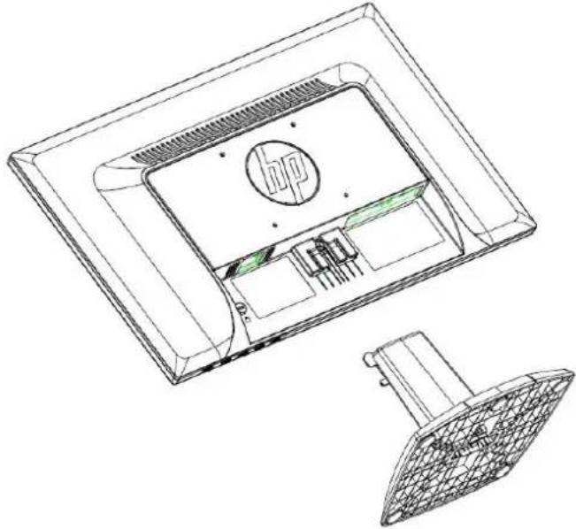 HP V196 - Odpojení podstavce před přepravou - 1