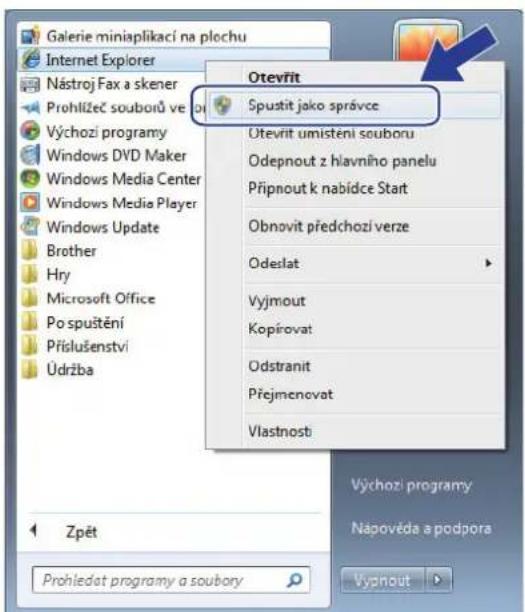 BROTHER HL-L2372DN - Instalace certifikátu s automatickým podpisem pro uživatele systému Windows s právy správce - 2