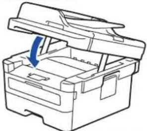 BROTHER DCP-L2552DN - Do slotu k ručnímu podávání vložte standardní papír, tenký papír, recyklovaný papír a hrubý papír a tiskněte na něj - 6