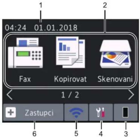 04:24 01.01.2018 Fax Kopirovat Skenovani 1 / 2 Zastupci