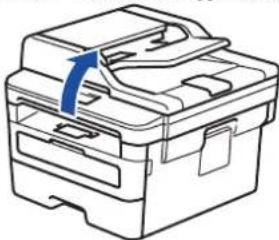 BROTHER MFC-B7710DN - Do slotu k ručnímu podávání vložte standardní papír, tenký papír, recyklovaný papír a hrubý papír a tiskněte na něj - 5