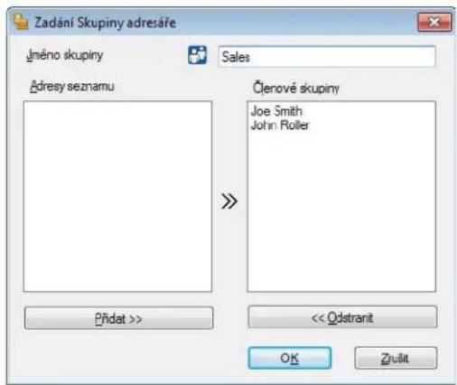 BROTHER DCP-1512E - Nastavení skupiny pro vysílání - 1