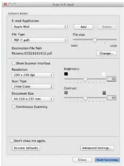 BROTHER DCP-1512E - Email - 1