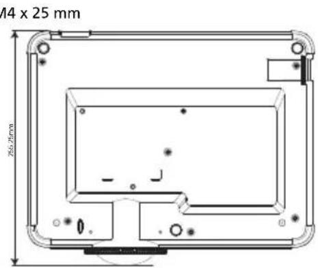 ACER DW608 - 連接主機接頭至投影機托架(圖例1),然後鎖上四支螺絲(圖例2)。 - 3