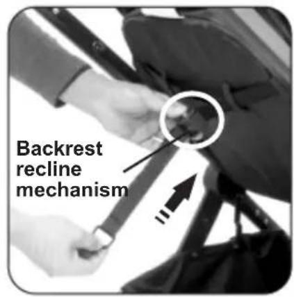Backrest recline mechanism